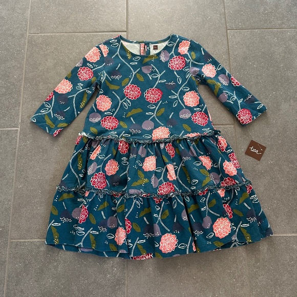 Tea Collection Other - Tiered Floral Print Dress